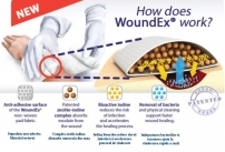 Pansament steril de tip WoundEx