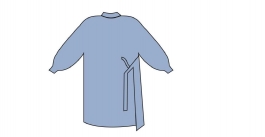 Surgical Gown Standard Open Lateral 5 Layers